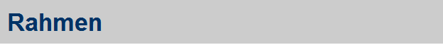 Rahmen